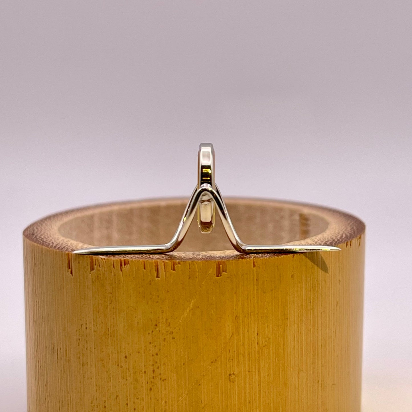 12mm Choice Agate Fly Rod Stripping Guide - Bright Nickel Silver Frame #0080