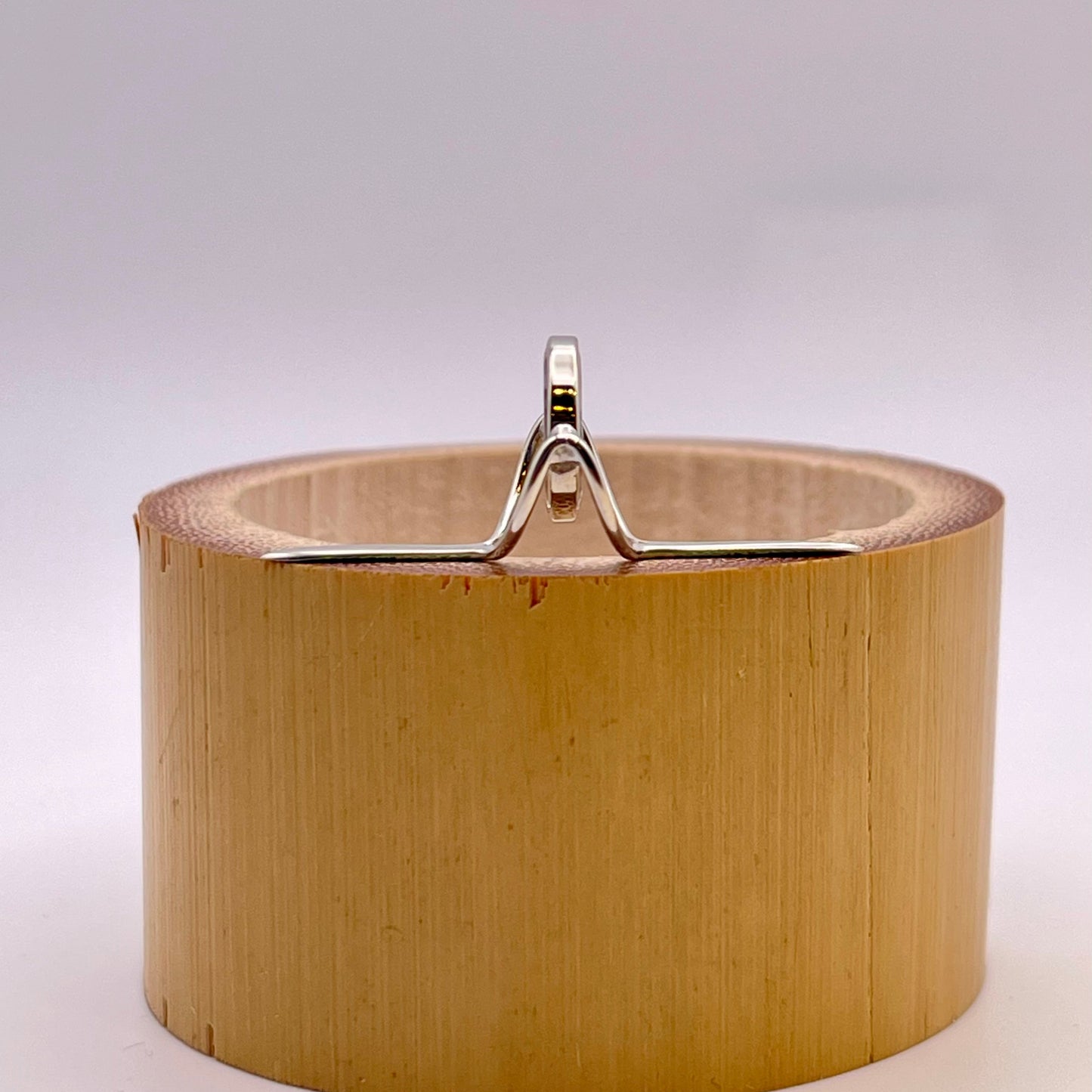 10mm Choice Agate Fly Rod Stripping Guide - Bright Nickel Silver Frame #0086