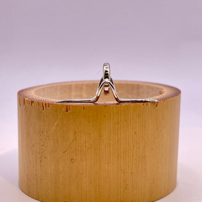 9mm Banded Agate Fly Rod Stripping Guide Bright Nickel Silver Frame #0063