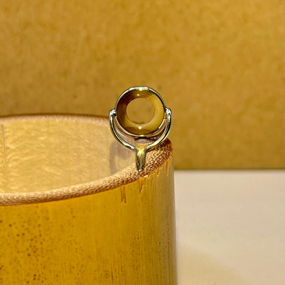 9mm Agate Fly Rod Stripping Guide Bright Nickel Silver Frame #0077