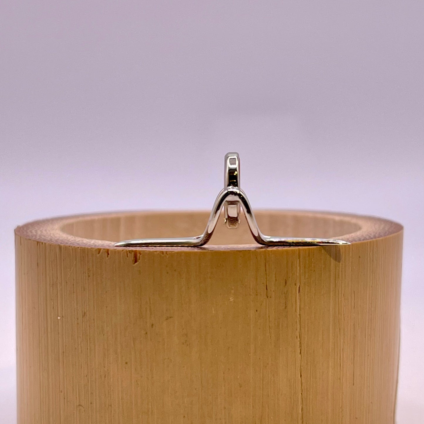 9mm Agate Fly Rod Stripping Guide - Bright Nickel Silver Frame #0075